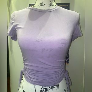 Purple crop adjustable sides